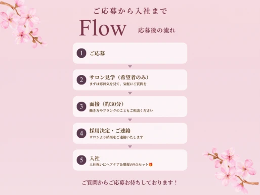 兵庫県兵庫県でSAKURA Hair加古川店の求人情報イメージ #2341-10514｜サロビ！！（さろび）
